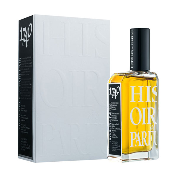 هیستویرز د پارفومز 1740 ماقکو د سید زنانه و مردانه (Histoires de Parfums 1740 Marquis de Sade)، الهام گرفته از سال 1740 است