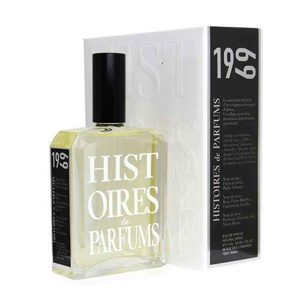 هیستویرز د پارفومز ۱۹۶۹ پارفوم د رولته زنانه (Histoires de Parfums 1969 Parfum de Revolte)، توسط آقای Gerald Ghislain طراحی شد